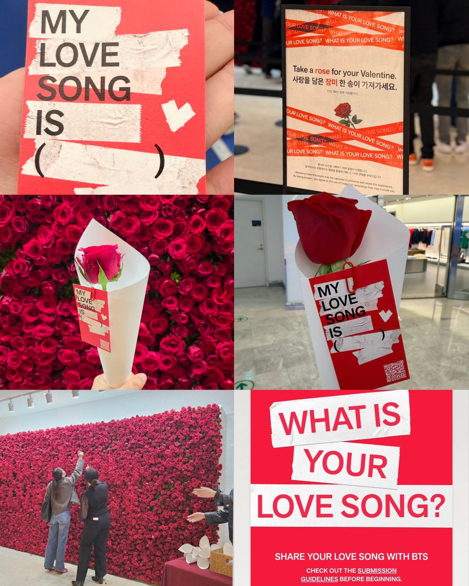 VALENTINE'S DAY EVENT 

ROSES FROM BTS