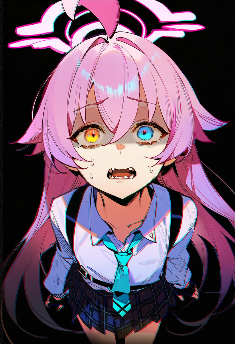 #ブルーアーカイブクロスオーバー 
『(再び現れたやつは、明らかに大きさが違った。桁違いの大きさ。あらゆるものを蹴散らして歩いていく。私は小さかった。それは余りにも大きかった。あれは私の罪だ。私の戦いは、まだ終わっていないんだ。先生がやってきて、学園はよくなった、というのに)』 