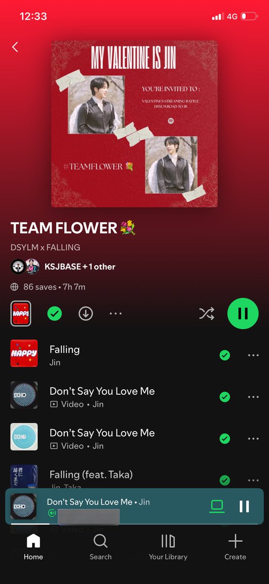 krimpastel's tweet photo. It's Feb 14 💐
MY VALENTINE IS JIN
#TEAMFLOWER💐
#LoveNotesForJin
#DSYLMto1B https://t.co/Ef7qXwYMQO