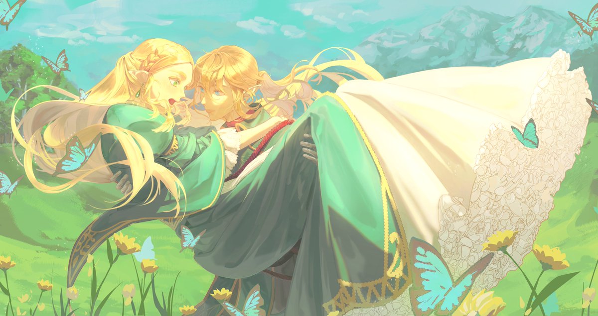 Happy Valentine's Day💌
#Zelda #zelink #リンゼル