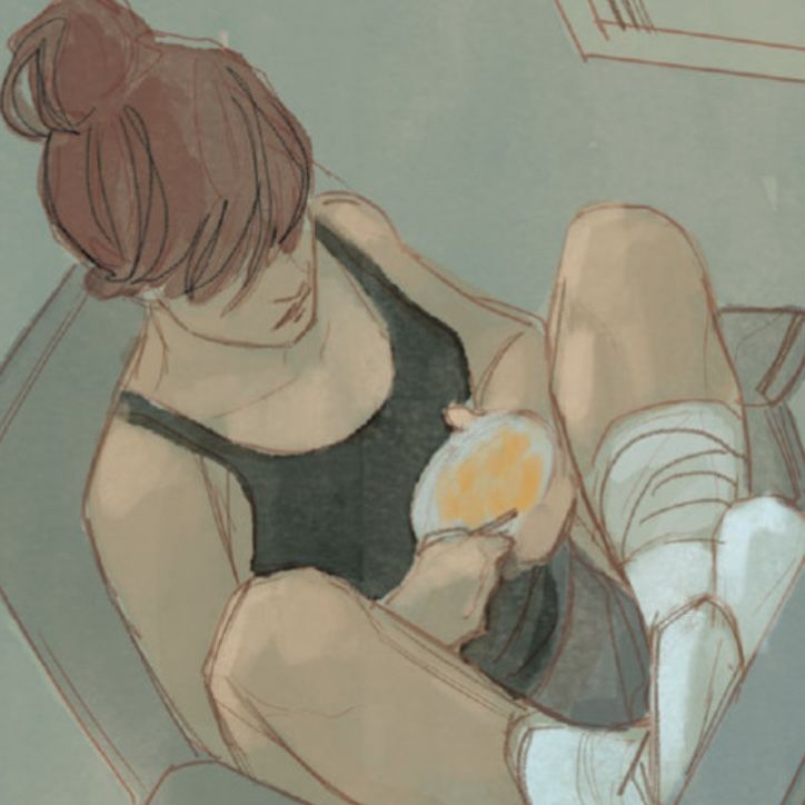 ‍‍ ‍ ‍ ‍‍ ‍‍ ‍ ‍ —— cena , antes de dormir o algo por estilo.——