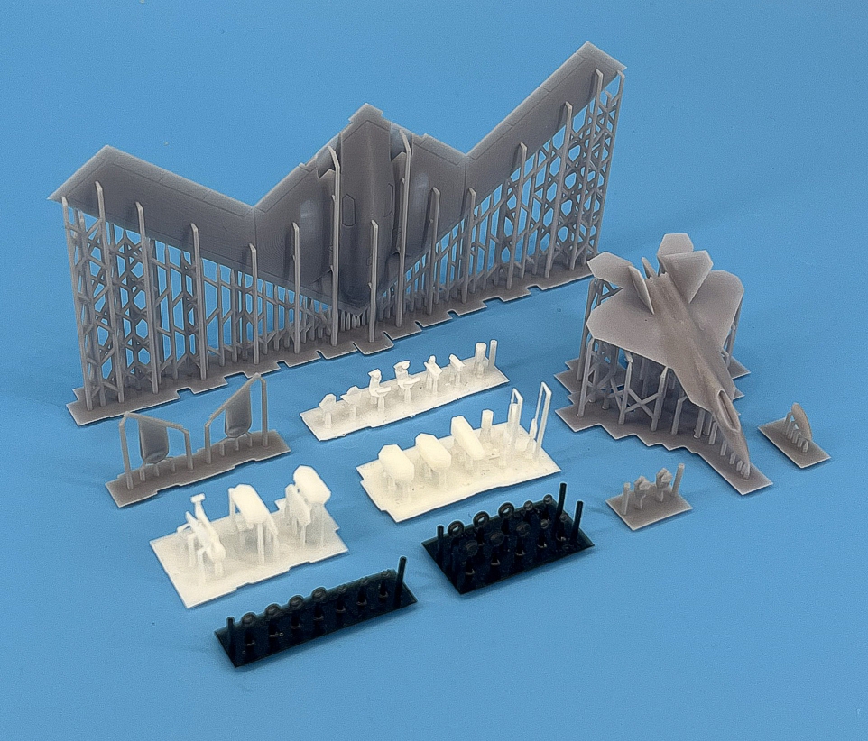 A brand‑new 1/400 3D‑printed resin kit has just been released: the cutting‑edge Northrop B‑21 Raider bomber and the legendary F‑22 Super Raptor fighter. 👉anigrand.com/product/1-400-…
#Anigrand
#400スケール