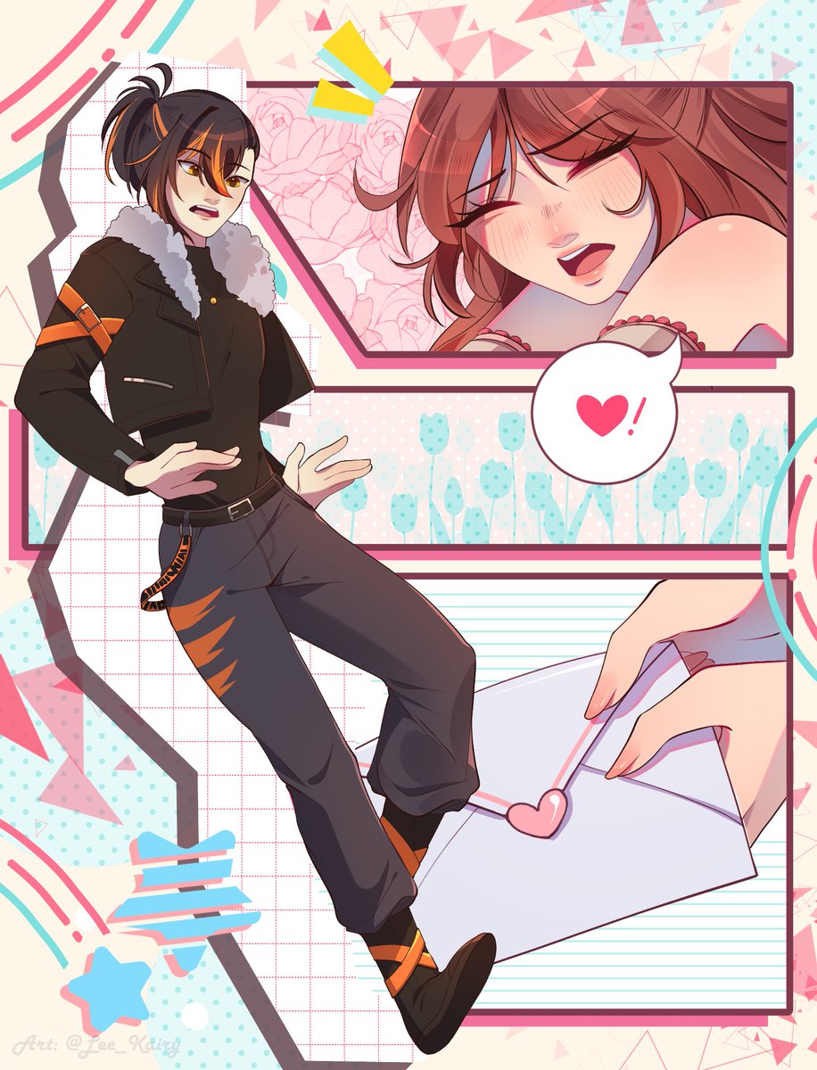 🌸: ¡Por favor, sal conmigo! Te he admirado en este tiempo que nos hemos conocido, te tengo mucho cariño y... ¡Quisiera salir contigo! Podrías aceptar esta tonta confesión <a href="/ShionaTaiga/">ShionaTaigaVT</a>

ʚ Y así empezó el romance de una flor y un tigre (en roll) (ˊ˘ˋ*)

🎨: El Dios <a href="/Lee_Kairy/">Kairy_Gi 🐯 ComisionesABIERTAS</a> 🫶🩷