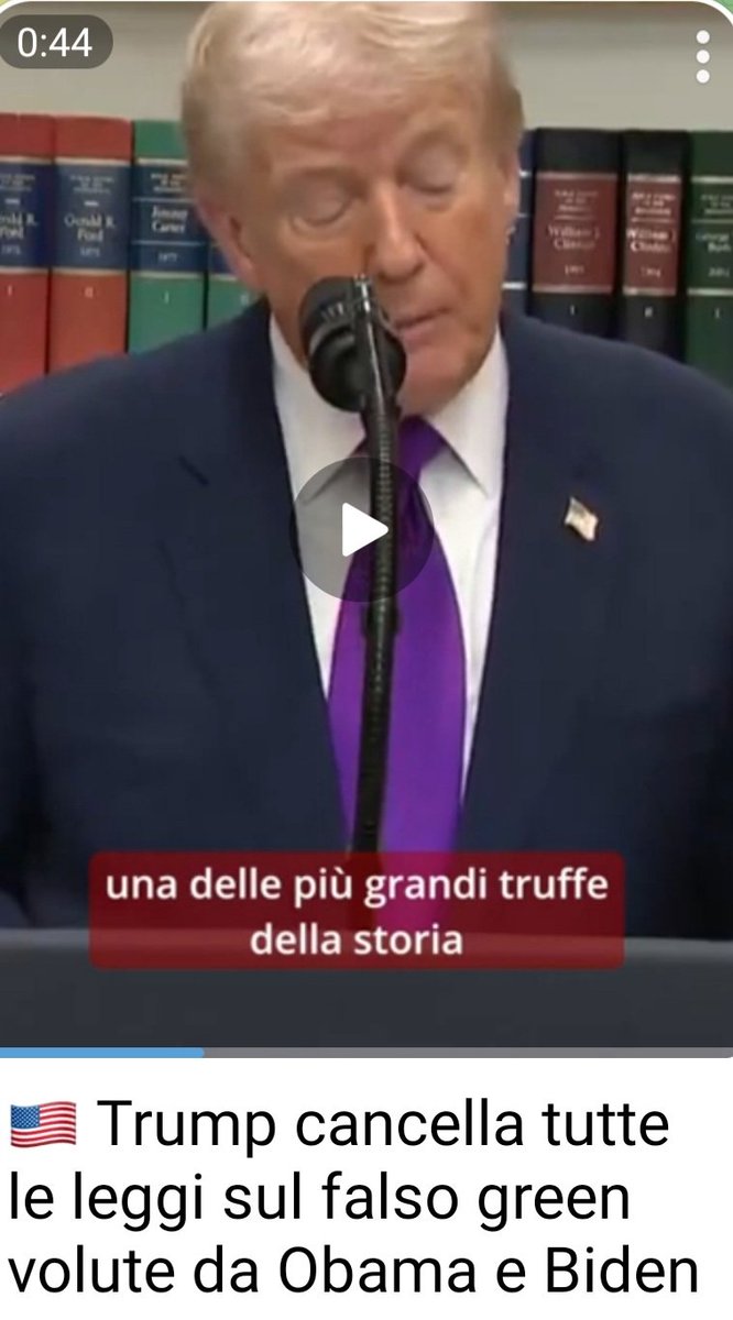 Mentre l'Europa della truffatrice e criminale dalle mail cancellate insiste e persiste, Trump libera il suo popolo da catene che lo farebbero affondare!