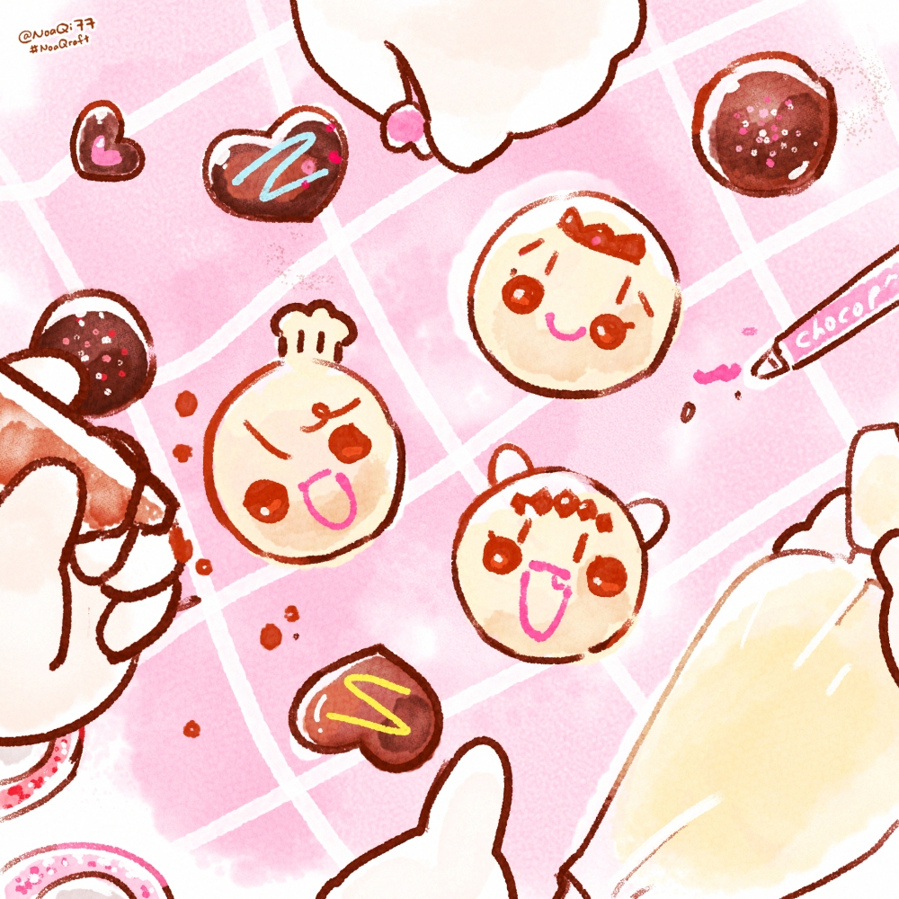 🩷🧡💜 #callillust #KFPicasso #inART 

✍ #NoaQraft