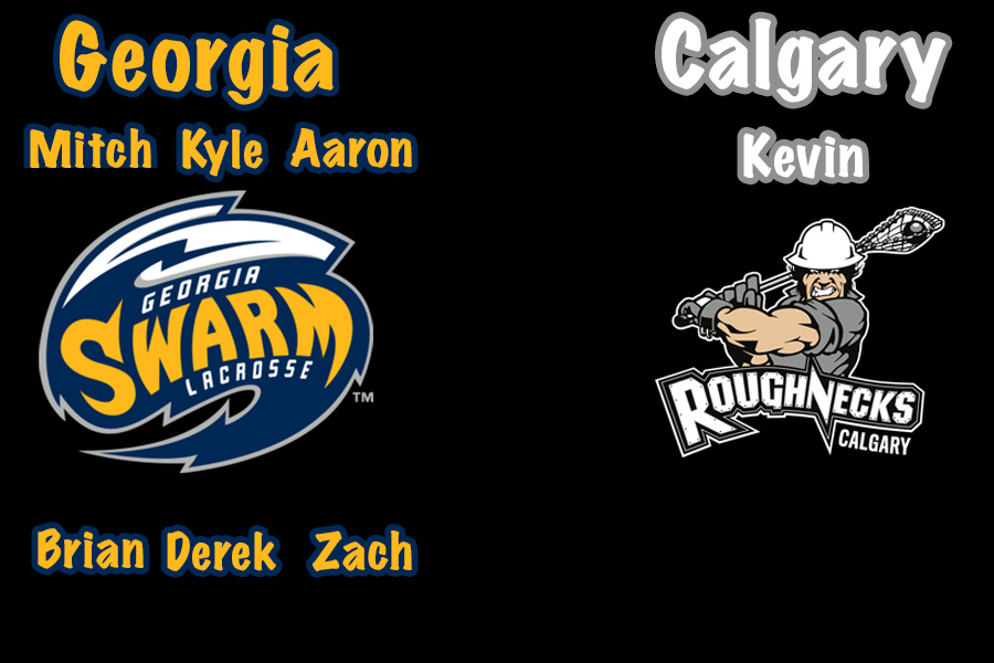 BOXNetwork_'s tweet image. A LOADED Week 12 ends today as the Swarm travel to Calgary to sqaure off against the Roughnecks