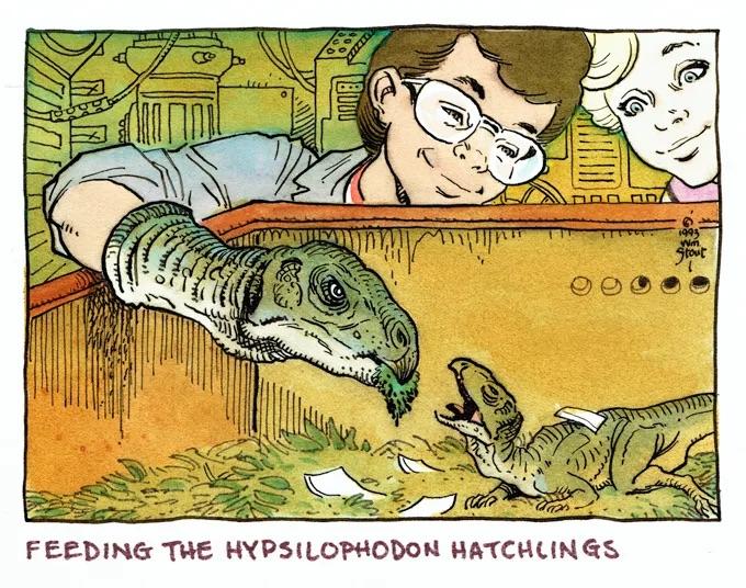 I remember William Stout was part of a Animated Show pitch that Spielberg almost immediately cancelled despite alot of concept art being made.