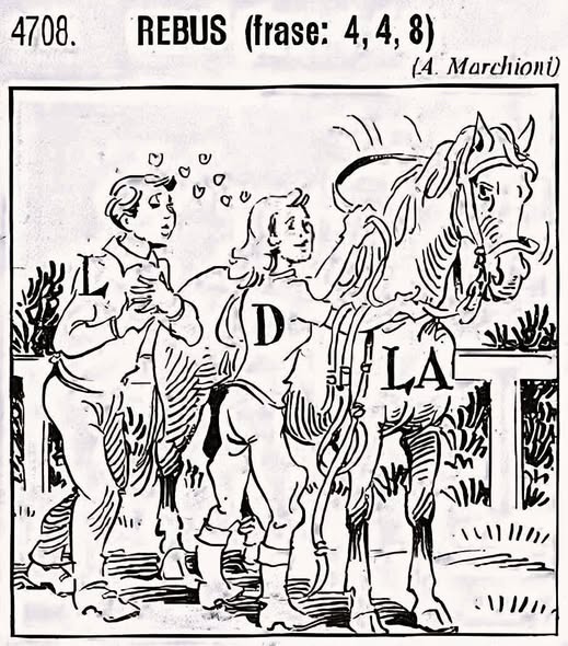 #PuntoLetturaQuiz di oggi #14febbraio.

Quale sarà la soluzione del rebus di San Valentino? Giocate con noi!

(da La Settimana Enigmistica).