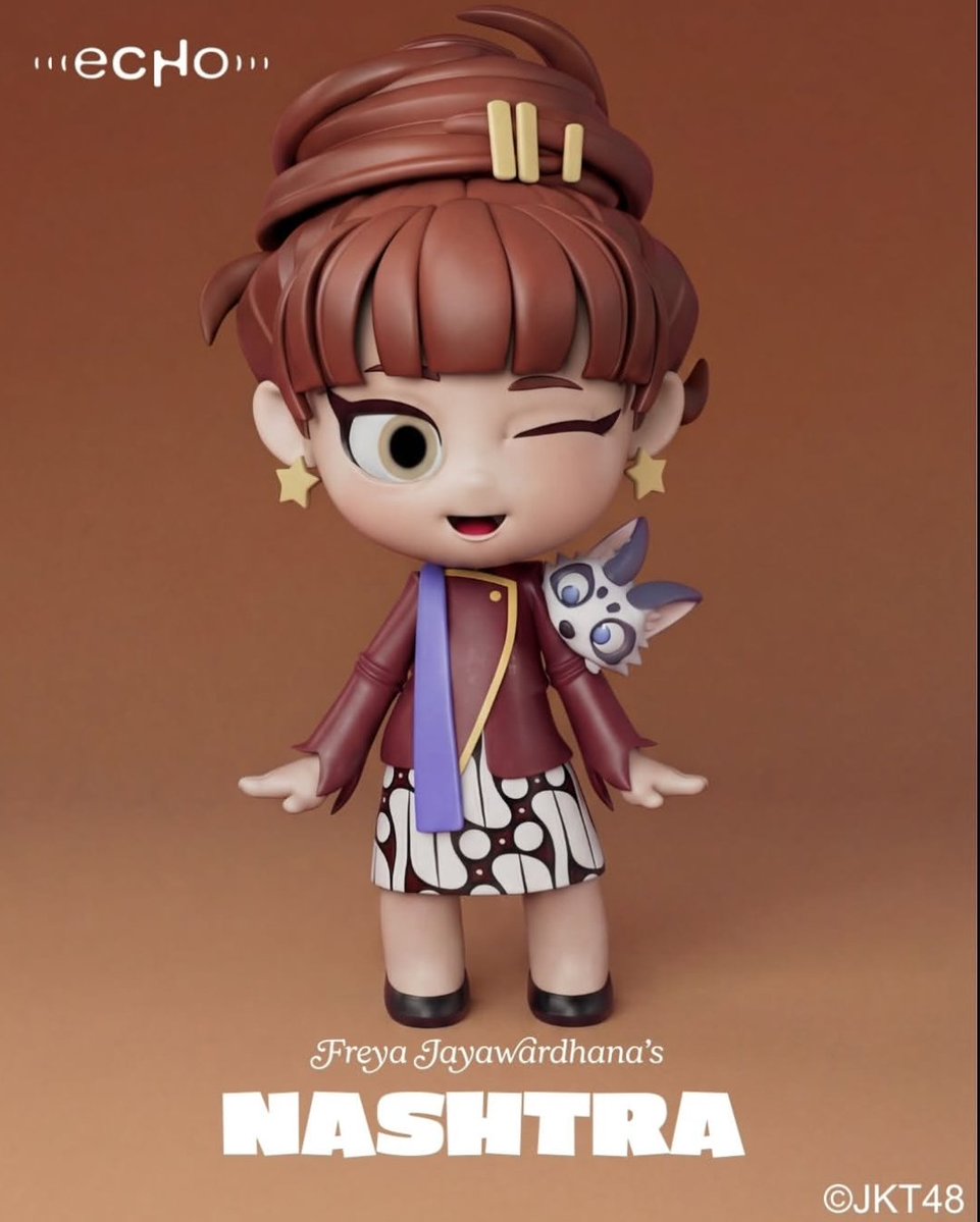 Hai Nashtra, lucu amat 🤏
Keren modelnya kak <a href="/Freya_JKT48/">Freya Jayawardana</a>