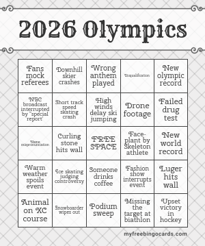 At this rate, I'll cover this entire board before next week! #OlympicsParody #2026Olympics