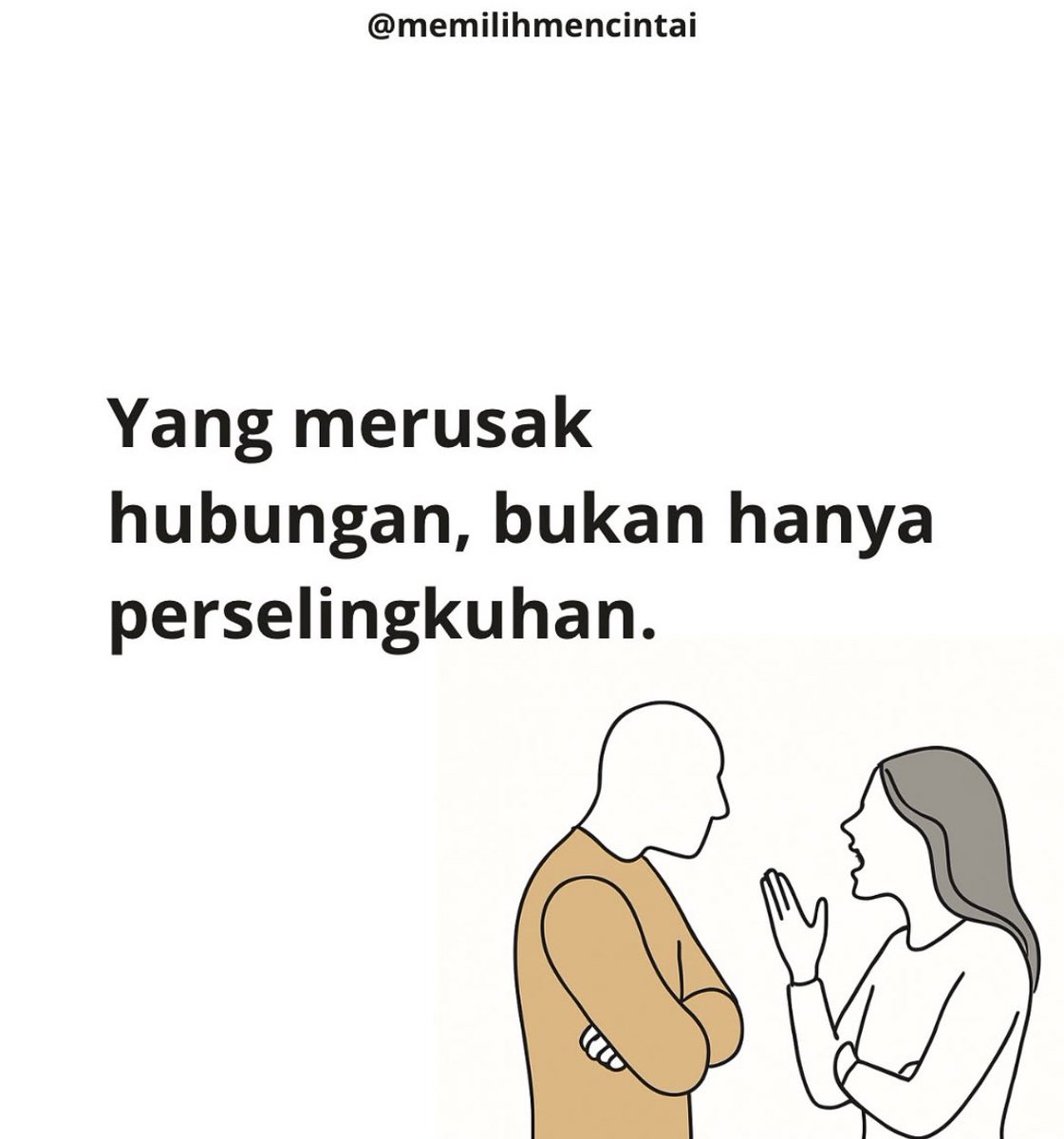 Ada beberapa hal yg bisa merusak hubungan

~ a thread