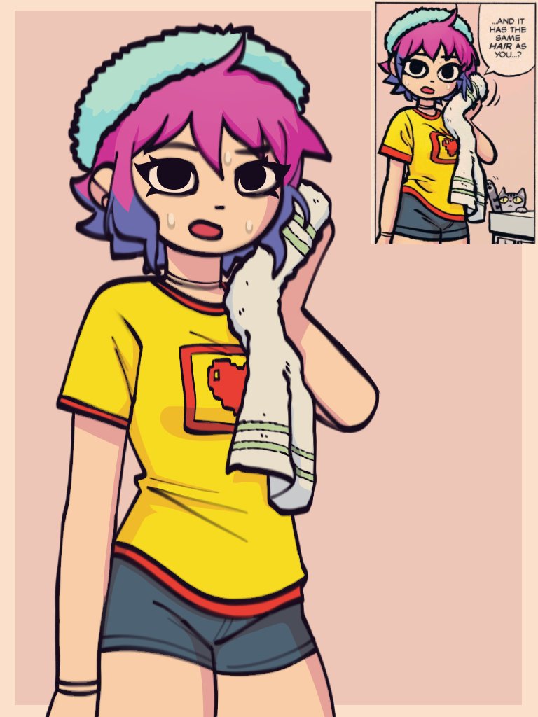 #ScottPilgrim #RamonaFlowers
