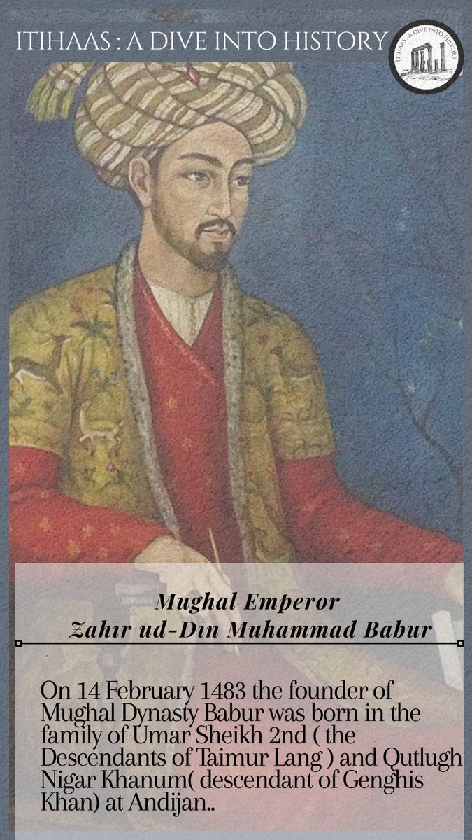 learnitihaas's tweet photo. History of the Mughal Dynasty of 14 February.. https://t.co/VnpvAZa487
