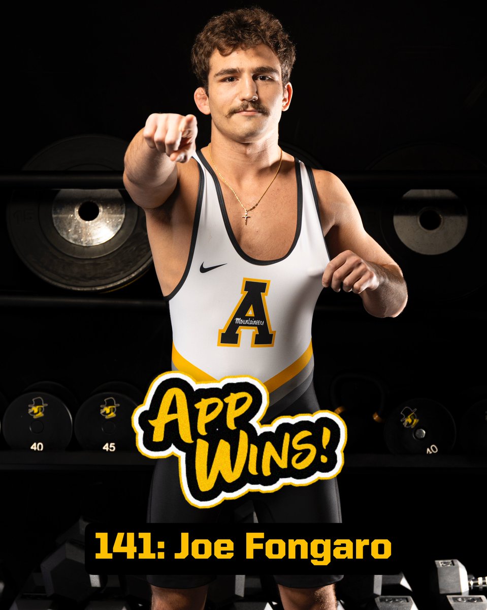 AppWrestling's tweet photo. App State 25, Davidson 0

In his first SoCon dual appearance, Joe Fongaro gets a takedown in the first four seconds and posts a 5-0 shutout.

#ReAchTheSummit https://t.co/ifHmcj8PpB