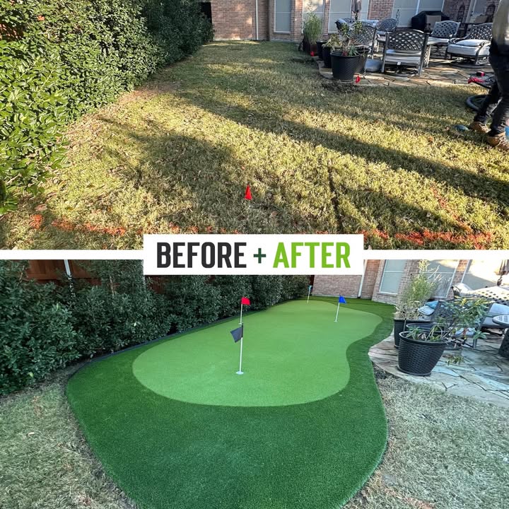 ⛳️ Check out this stunning putting green installation we completed last week!

This backyard just became the ultimate practice zone — built with SYNLawn golf turf for true performance and year-round beauty.

Ready to bring tour-level performance to your backyard? Let’s build it.