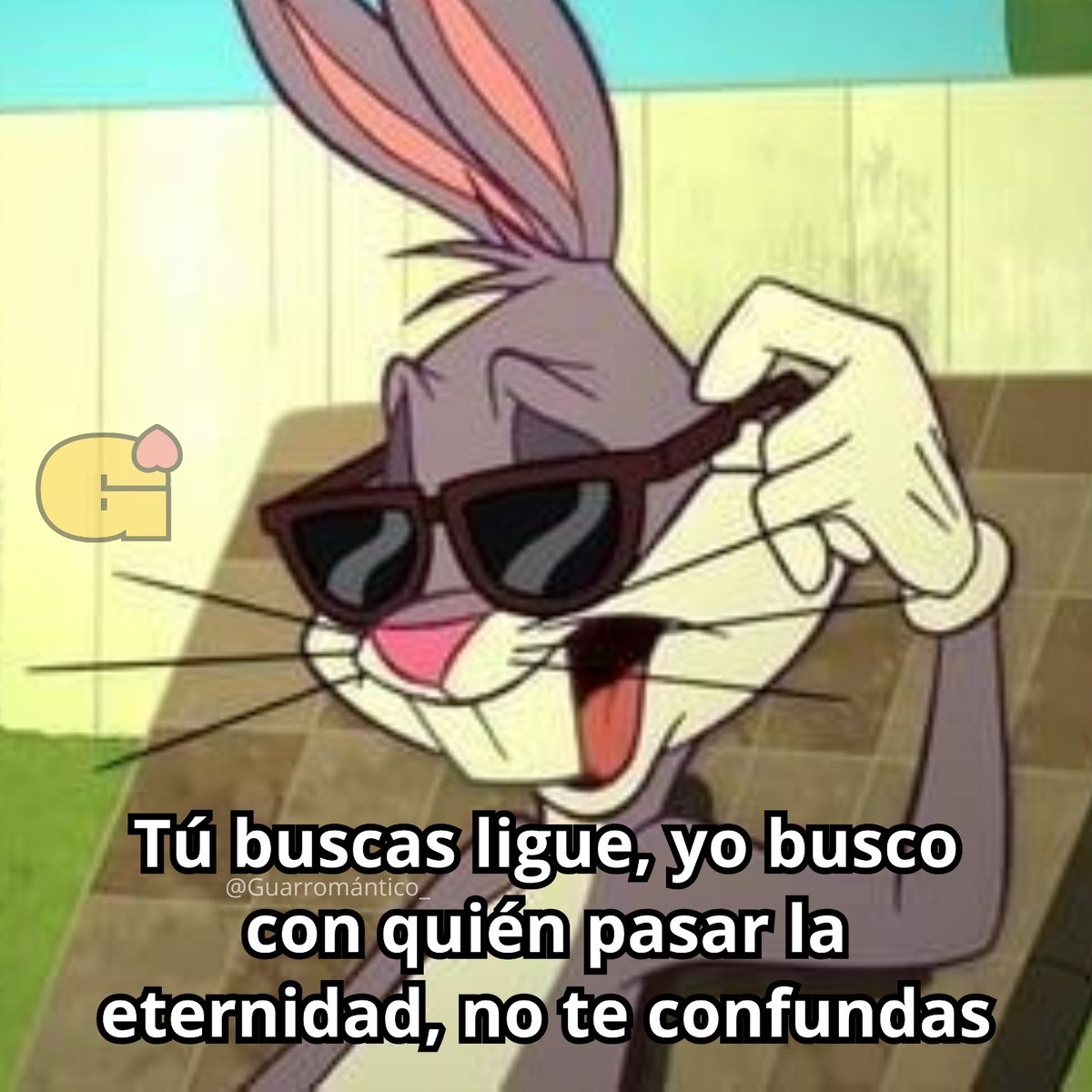 Guarromantico_'s tweet image. No te confundas.