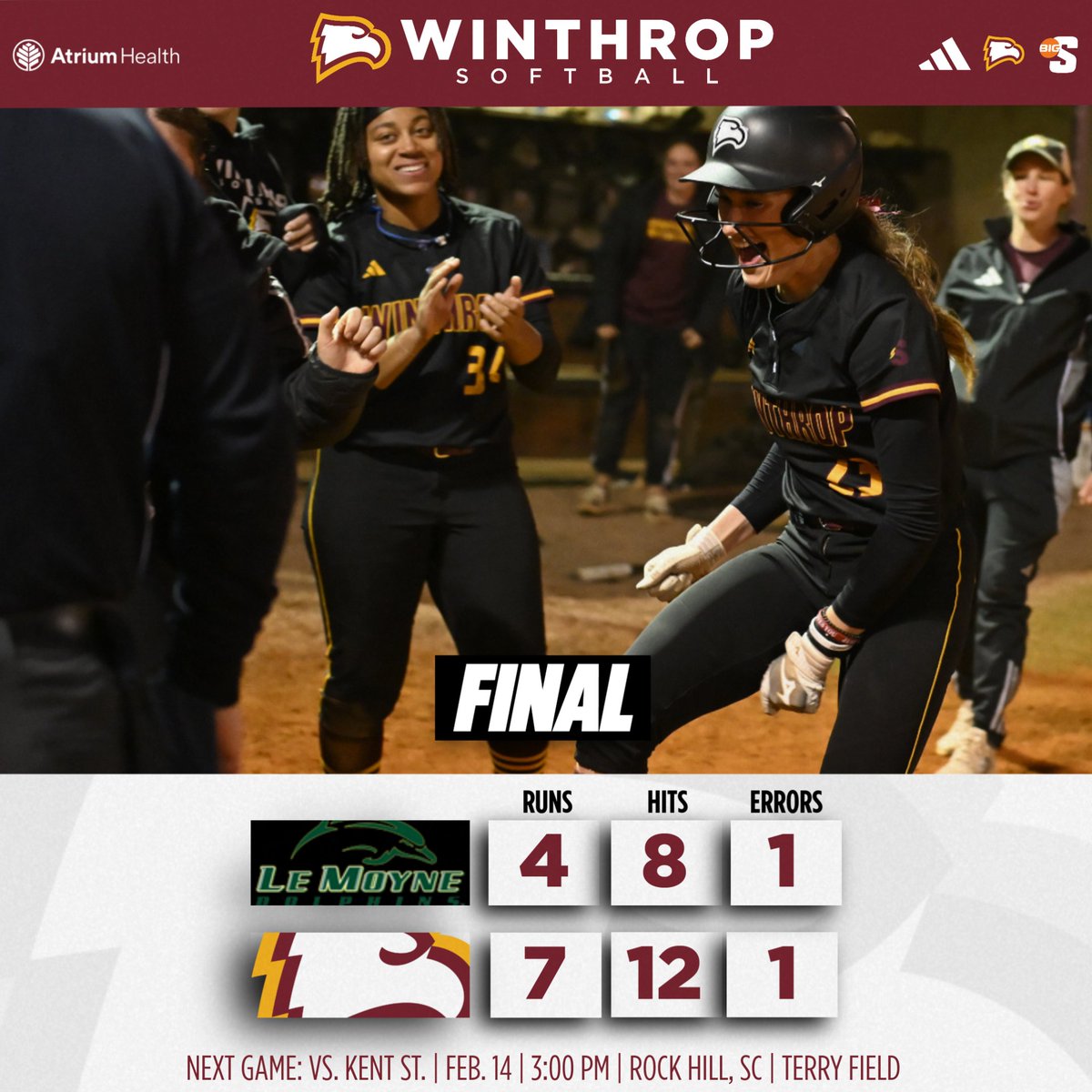 Winthrop Softball tweet media