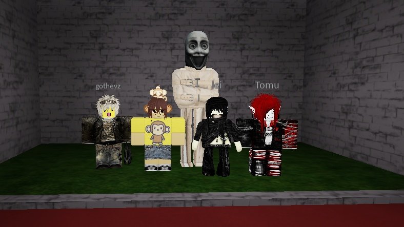 mis amigos i yo luego de yoterminar con el tosiko.