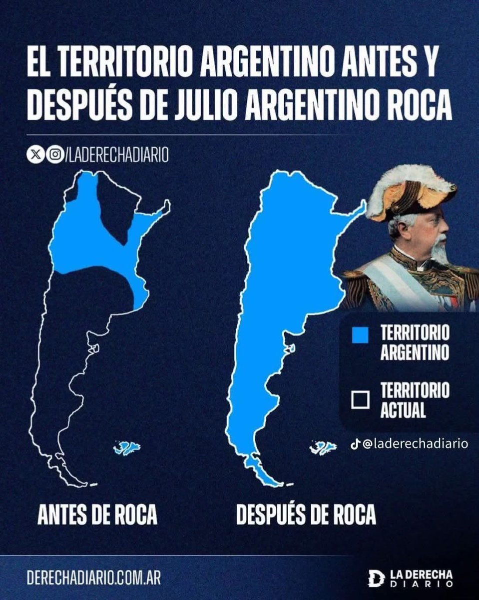 Todo lo demás es cháchara.

Sos anti Roca? Sos lacra.

Sólo aplausos para el mayor estadista de la historia argentina.