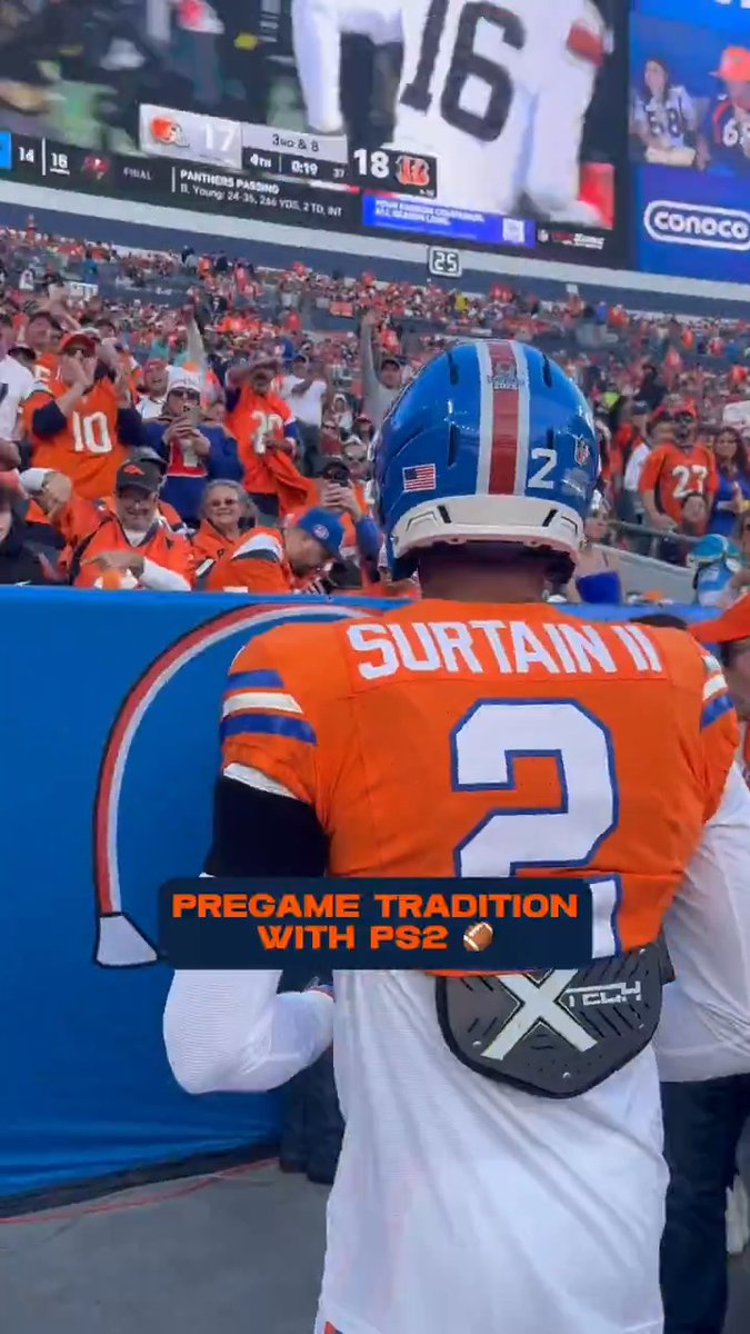 PS2 making core memories 🫶
@PatSurtainll x #BroncosCountry