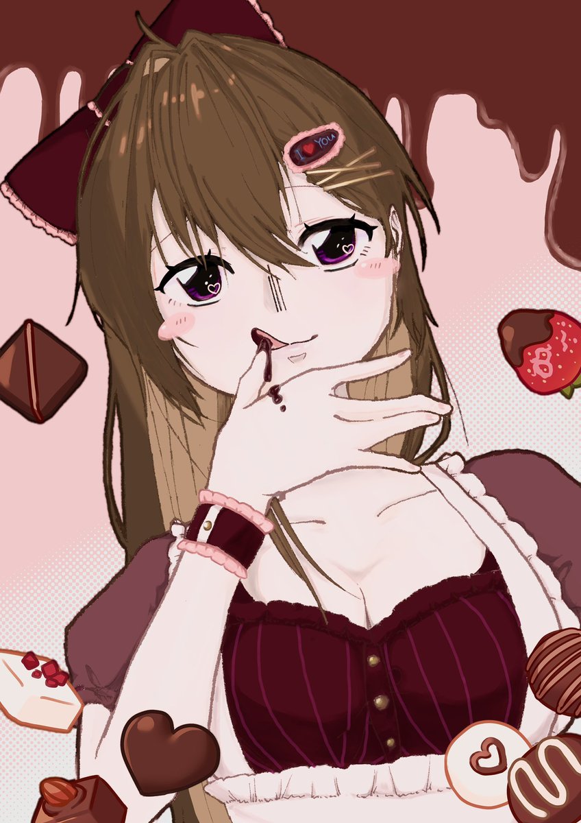 urashima_ka_me's tweet photo. 🍓🍫
#バレンタイン
#ValentinesDay2026 https://t.co/qAV7W29WeF