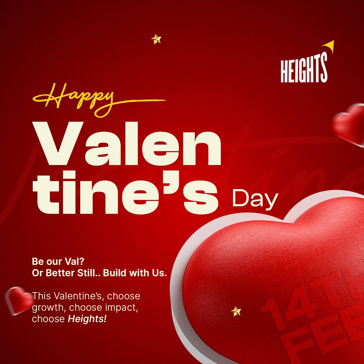 Happy Valentine's Day

This Valentine, don’t just fall in love.
Commit to growth, structure, strategy, and visibility.

Your brand deserves a serious relationship with those.

We’re ready when you are.