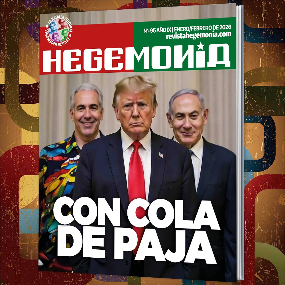 Después del parate vacacional de enero aparece hoy la 95ª. edición de nuestra Revista Hegemonía, ya correspondiente al mes de febrero.

Ud. la puede ver aquí:
revistahegemonia.com/revista-digita…