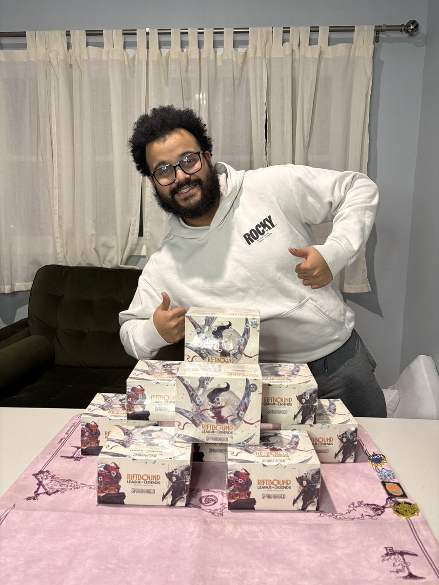 Be on the lookout for our next YouTube video of Team FlexQue cracking these boxes open! 

#riftbound #Spiritforged #TCG