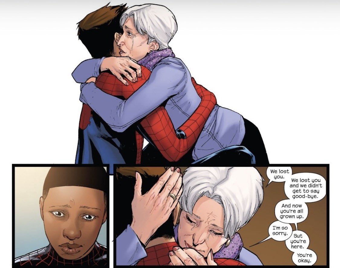 Will say always a treat  to see Bendis write 616 Peter