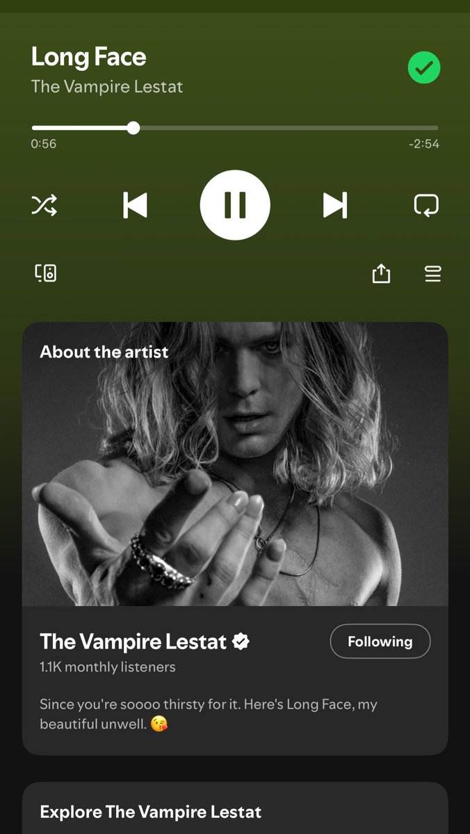 Enhagyy's tweet photo. Please support this nugu artist 😭😭
#LongFace
#TheVampireLestat https://t.co/gwC0pt3kB8