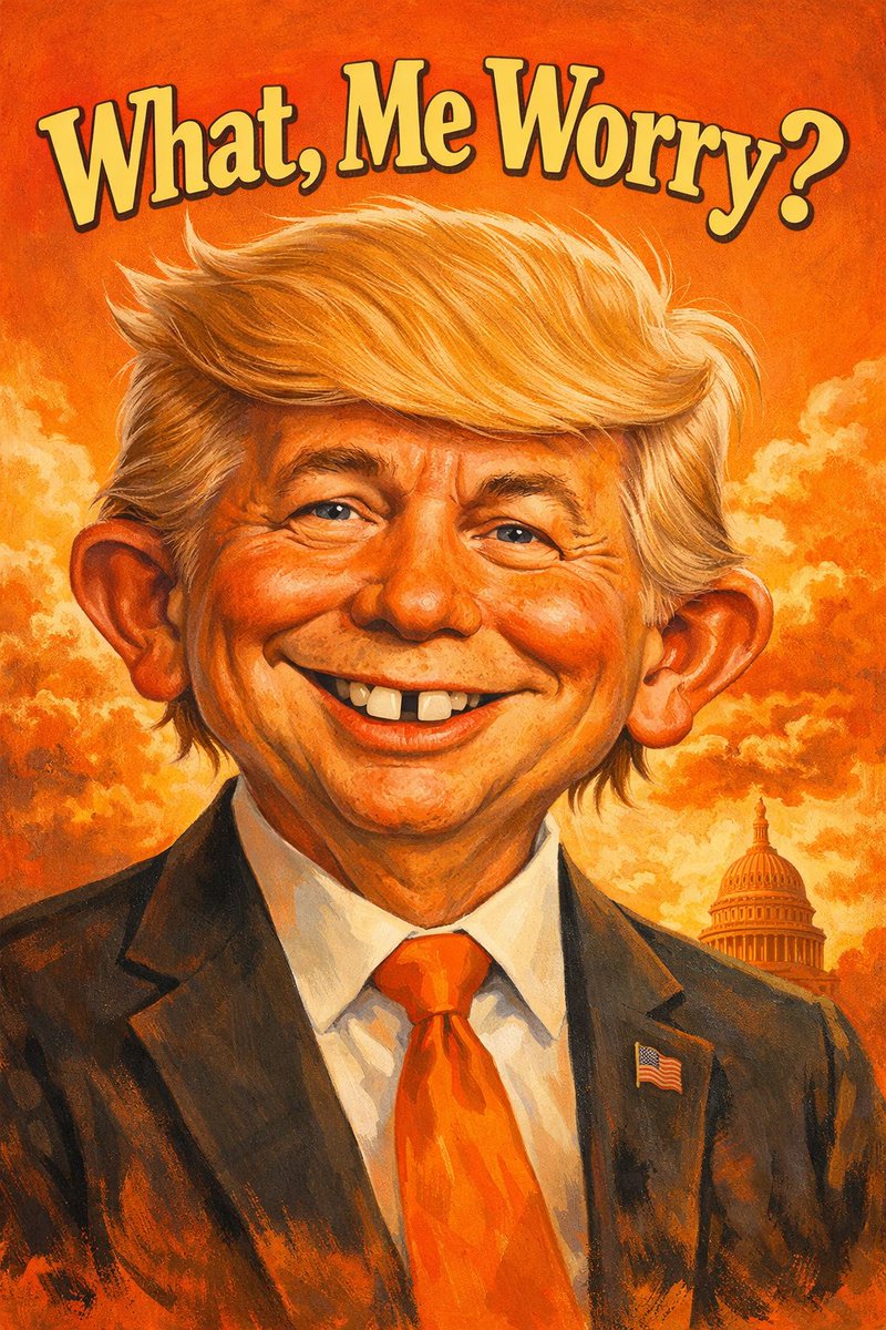 GrumpCurmudgeon's tweet photo. "Just don't worry about it!"  #DonaldTrump #ClimateAction #Nonsense https://t.co/SNsrpUu1jO