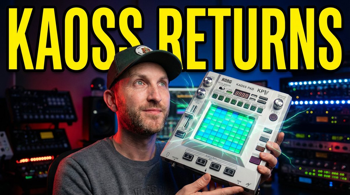 The Kaoss Pad Is BACK! 🔥 Korg Kaoss Pad V : KP5 First Look youtu.be/J8sXZ99MPQQ?si… via <a href="/YouTube/">YouTube</a>