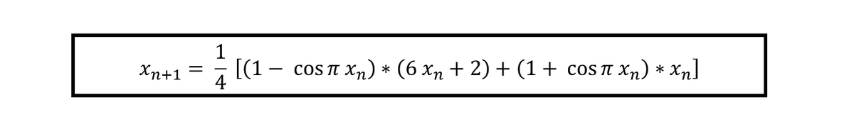 azogueray's tweet photo. #ShortsofMaths
Puntos extra en el examen final a quien identifique esta famosa ecuación de recurrencia. Es una extensión en los reales pero basta con identificarla en los enteros.
Es núcleo de un problema que lleva sin resolverse 89 años y matemáticos recomiendan no intentarlo. https://t.co/Syn21Mxy6Q