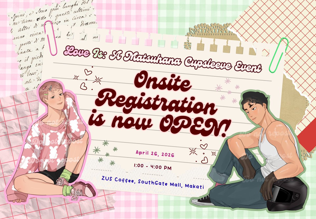 Love Is: A MatsuHana Love Story CSE ♡ tweet media