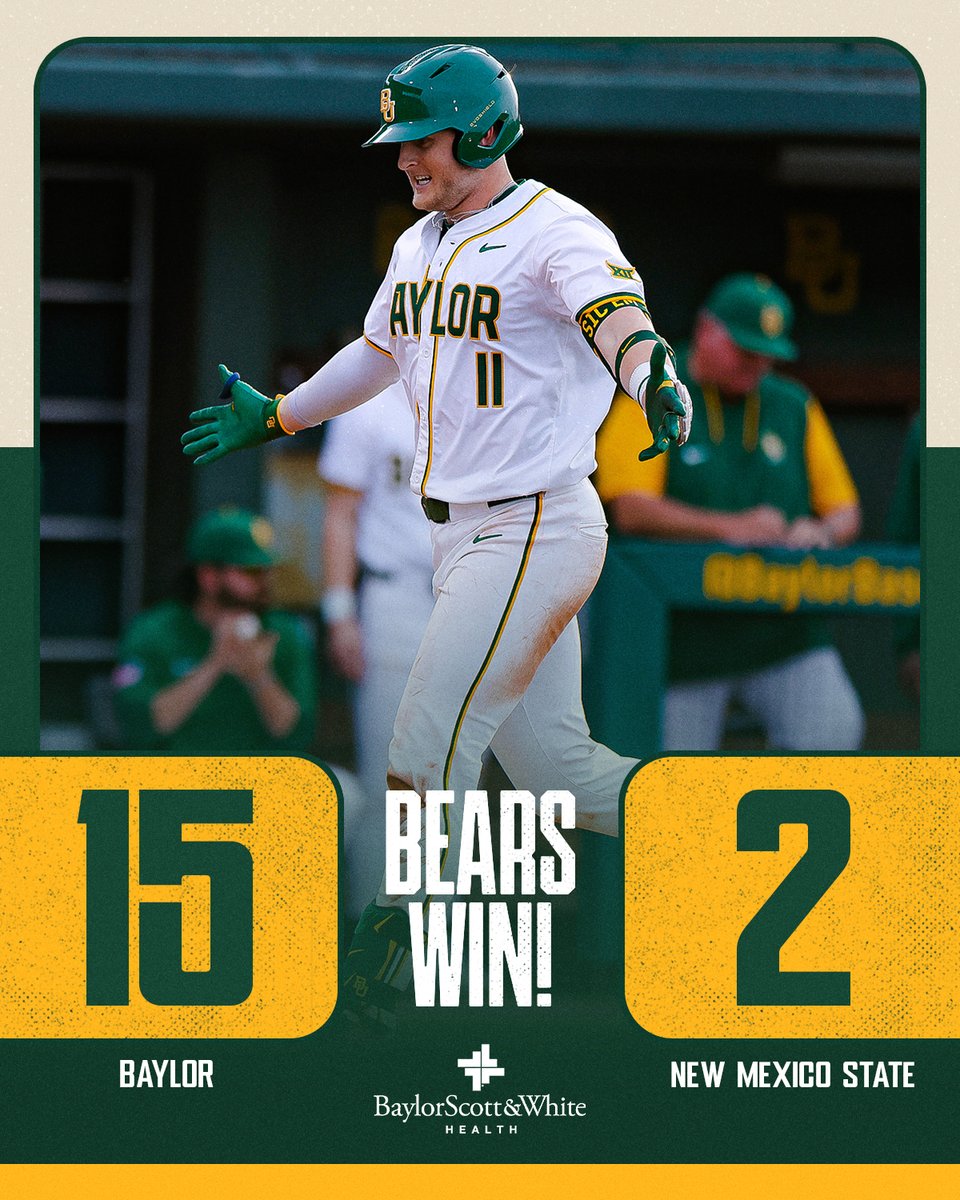 Baylor Baseball tweet media