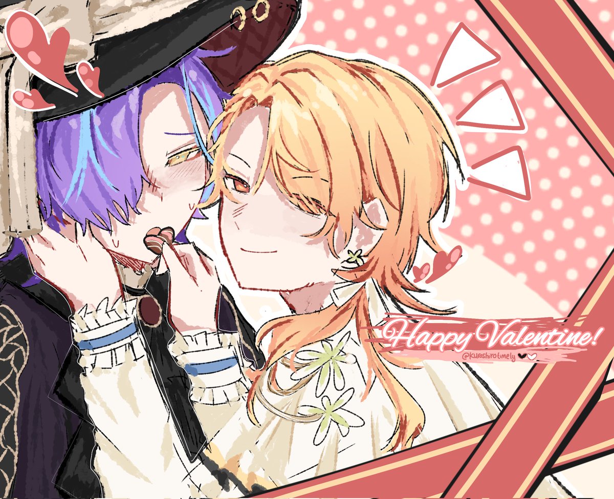 kuroshirotimely's tweet image. ✨Happy Valentine everyone! 

Admin 🪻 shared their surprise artwork for this year's valentines day ! 🖤🤍💝

"I hope for everyone to be loved today, happy Valentines day! 💖-🪻"