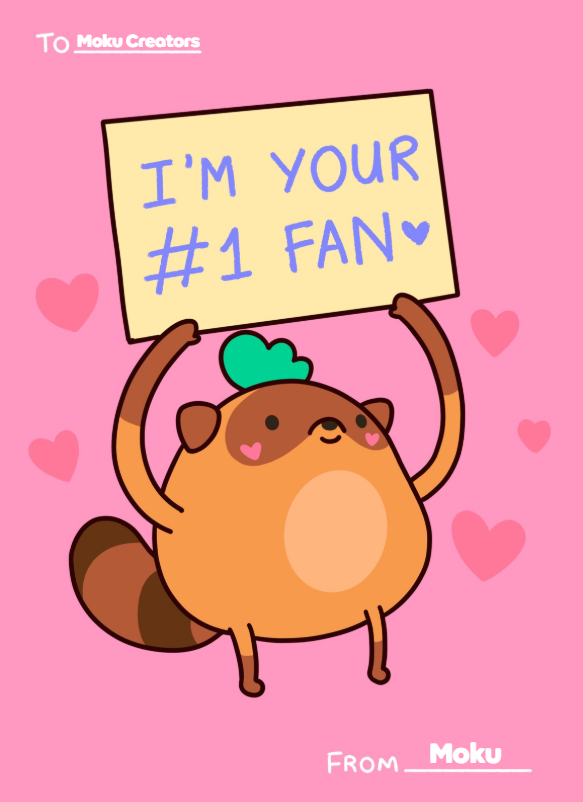 Creators, check your wallets 👀

The first payouts from the Moku Creator Rewards Program ($15k) have been sent, just in time for Valentine’s.

Maybe your significant other needs a Moki. Just saying.

The first four weeks are now complete, 8 more to go, so keep the content coming.