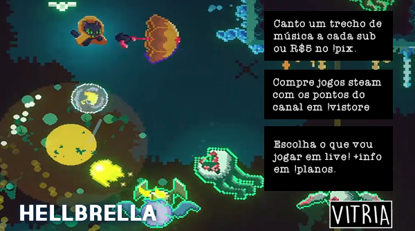 realvitria's tweet photo. 📢 Made in Brazil Sale: Hoje vamos de HellBrella e sorteio de 2 jogos em live. Obrigada @Nuuvem pelas chaves. 💖

🎮 Live: https://t.co/wyiEGCqLpD
🛒 Cupom MIBR10 10%OFF no link: https://t.co/3bbegCfOvE

Comprando seus jogos na Nuuvem pelo meu link você apoia o meu trabalho 💖 https://t.co/sr1ebuiRb0