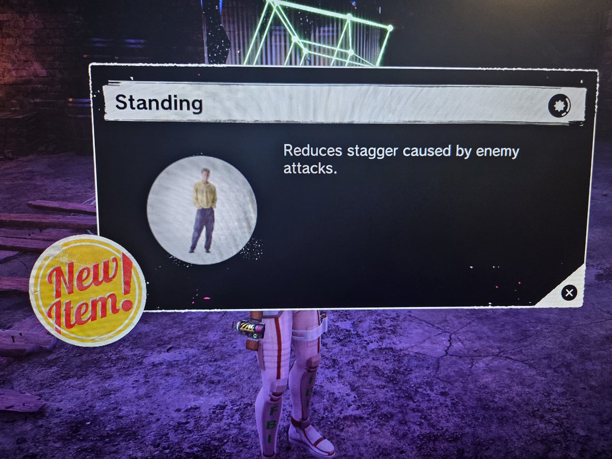 I just like in Romeo one of the badges is just a guy

Love this game. Suda you done it again