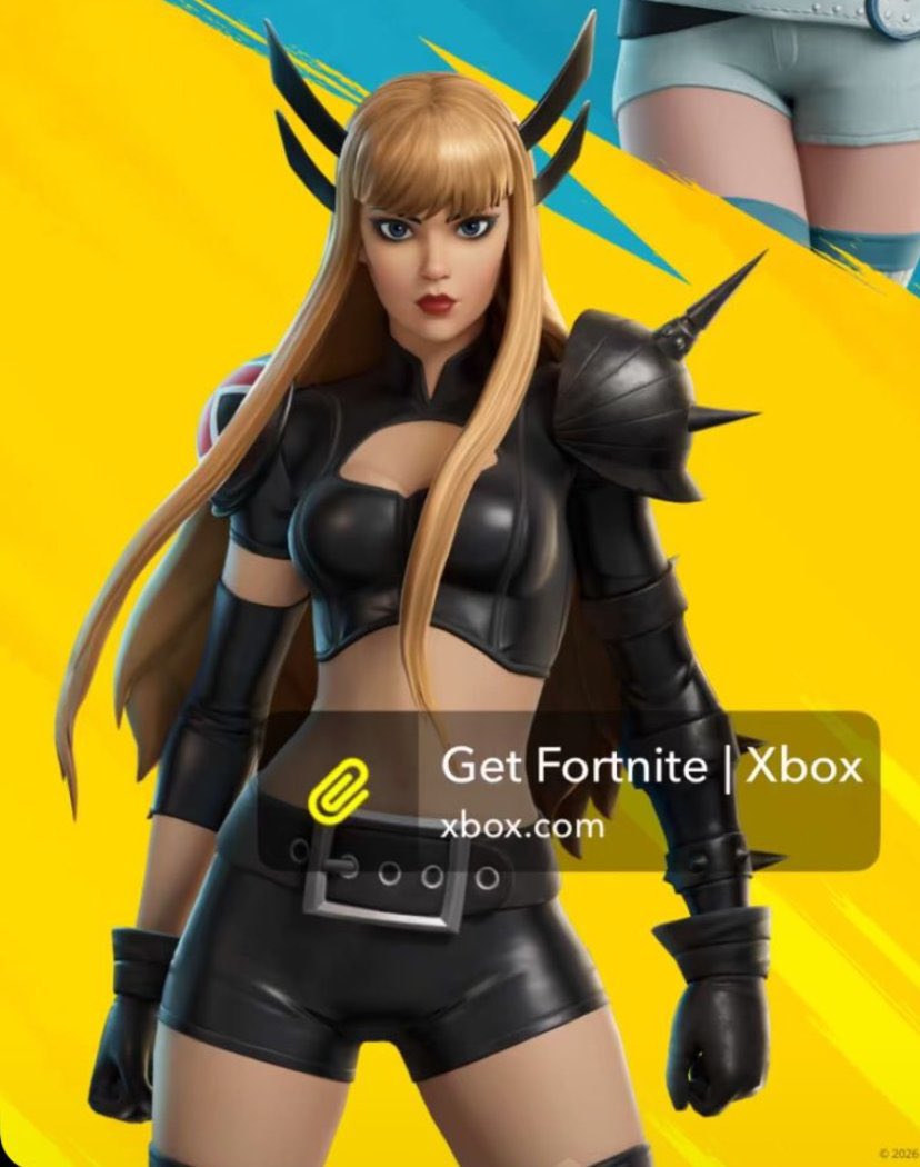 There we go man. New GOOD Magik comic, new figure, announced in Tokon, now announced in Fortnite. We Magik fans are eating good!!!)