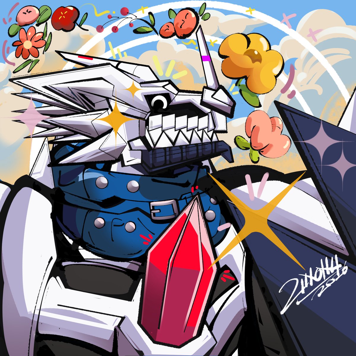 Another version of it!

#Digimon #デジモン