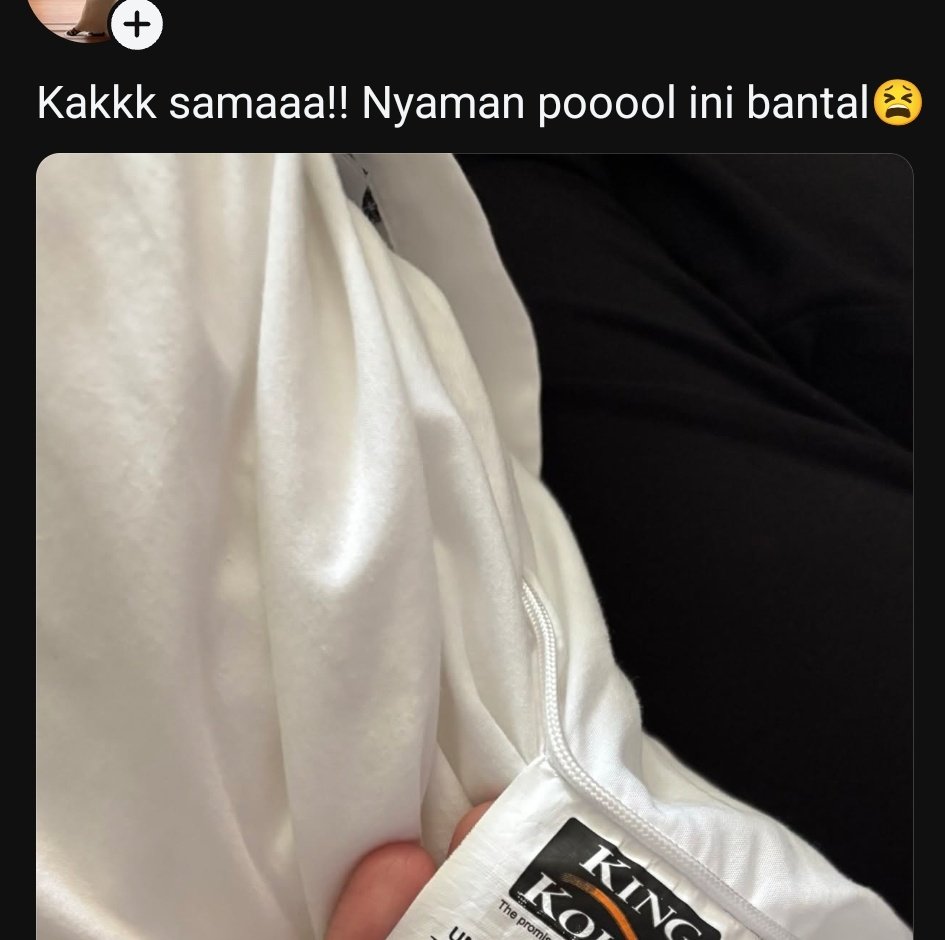 iqqqbalmu's tweet photo. KOK GUA BARU TAU.. ternyata banyak yg bukain sarung bantal di hotel-hotel biar tau merk bantalnya apaan 😭wkwk saking enak &amp; nyamannya

Trus td ada yg spill beberapa brand yg sering dipake sama hotel2 bagus..

SAVE DLU siapa tau nnti mau ganti bantal hehe https://t.co/SPMKk2DTde
