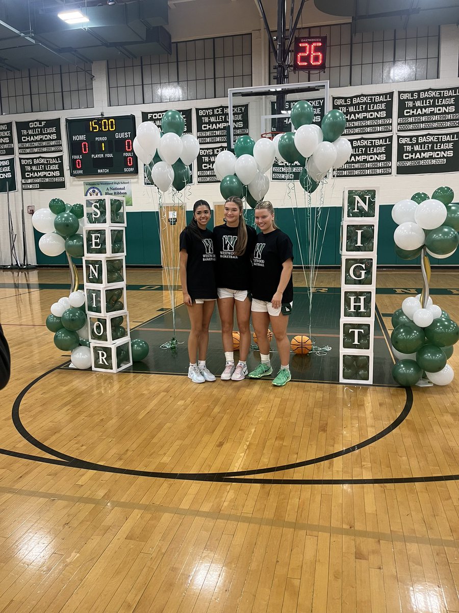 WHSAthletics1's tweet photo. Girls Basketball get the win on senior night over Ashland 56-37 https://t.co/r2GJW0yTHb