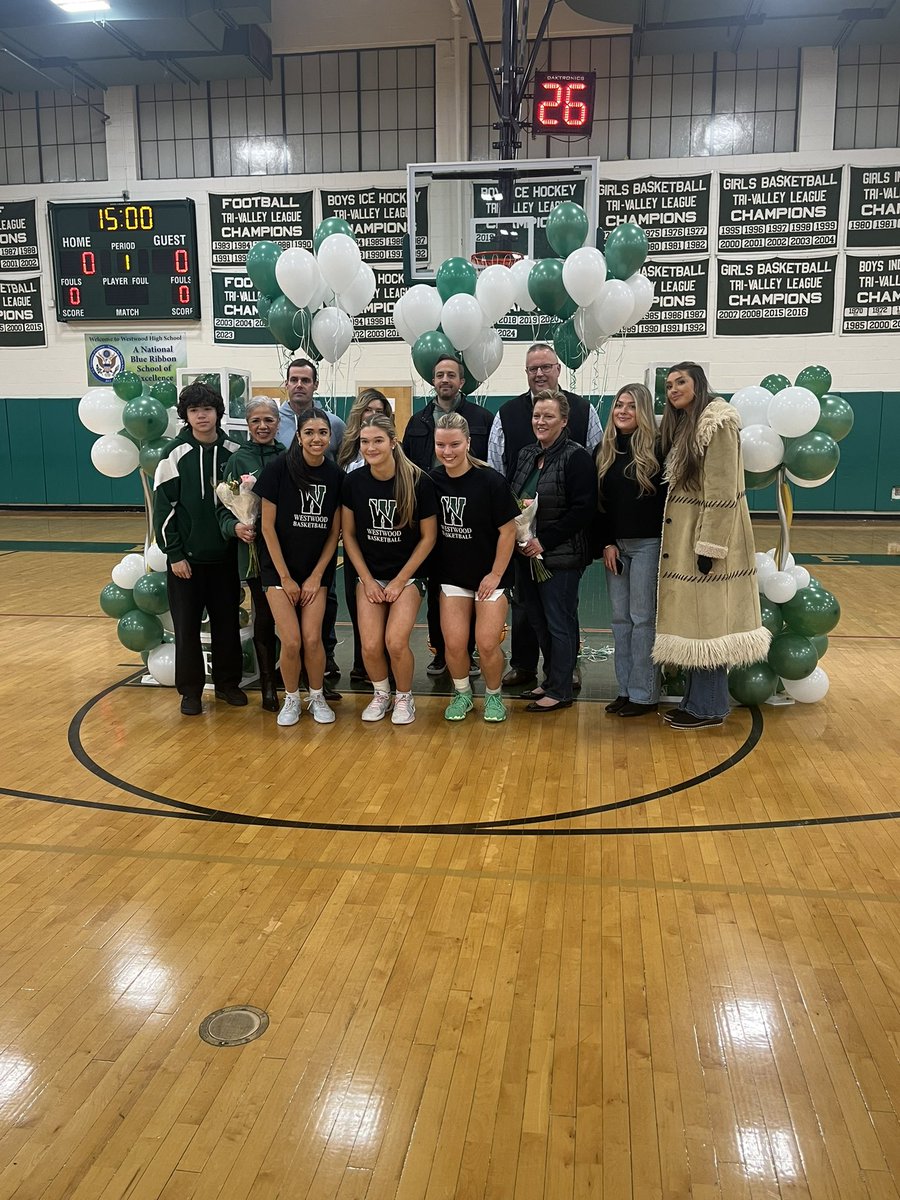 WHSAthletics1's tweet photo. Girls Basketball get the win on senior night over Ashland 56-37 https://t.co/r2GJW0yTHb