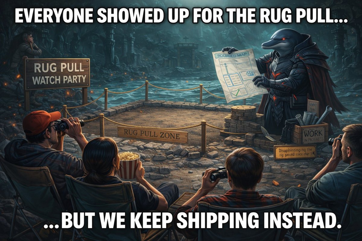 DarkDolphinMeme's tweet photo. @Pumpfun Still building! https://t.co/fltc5roVEH