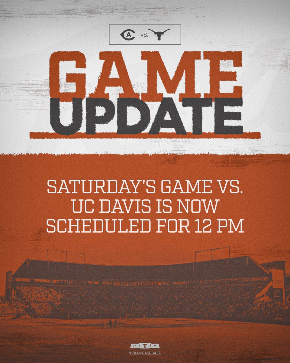 see y'all a little earlier tomorrow 🤘

#HookEm