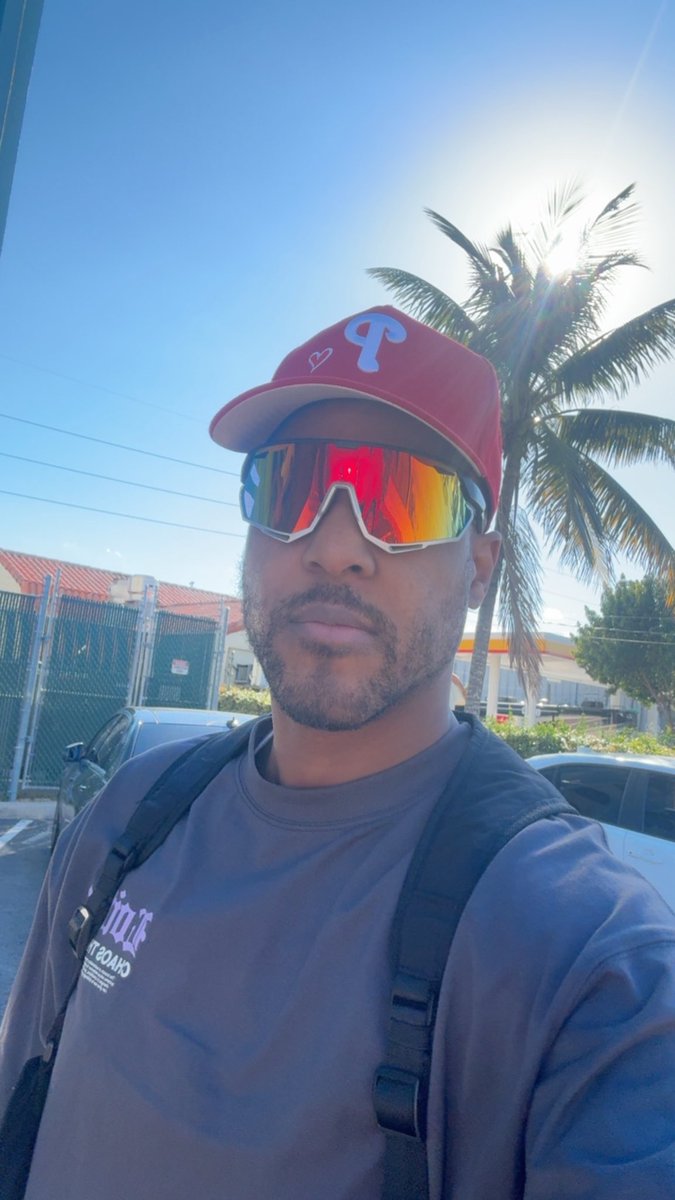 She touched it in Miami