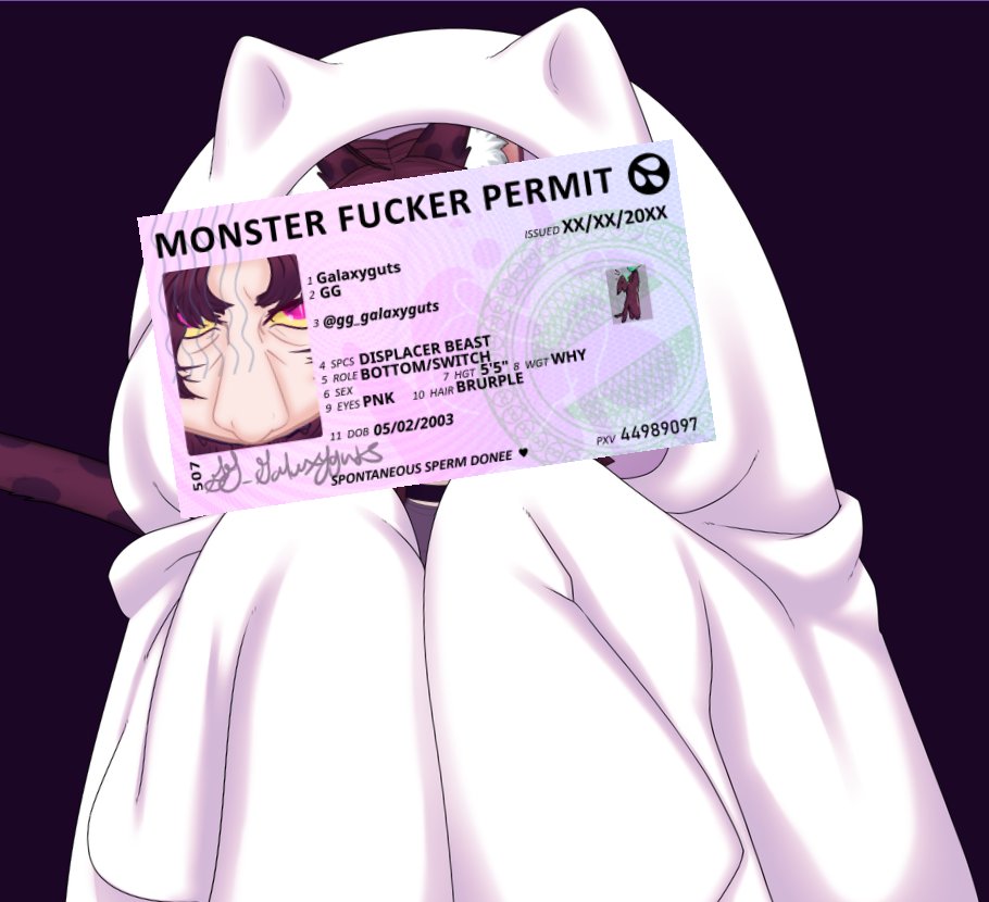 Come see why I have this permit💜