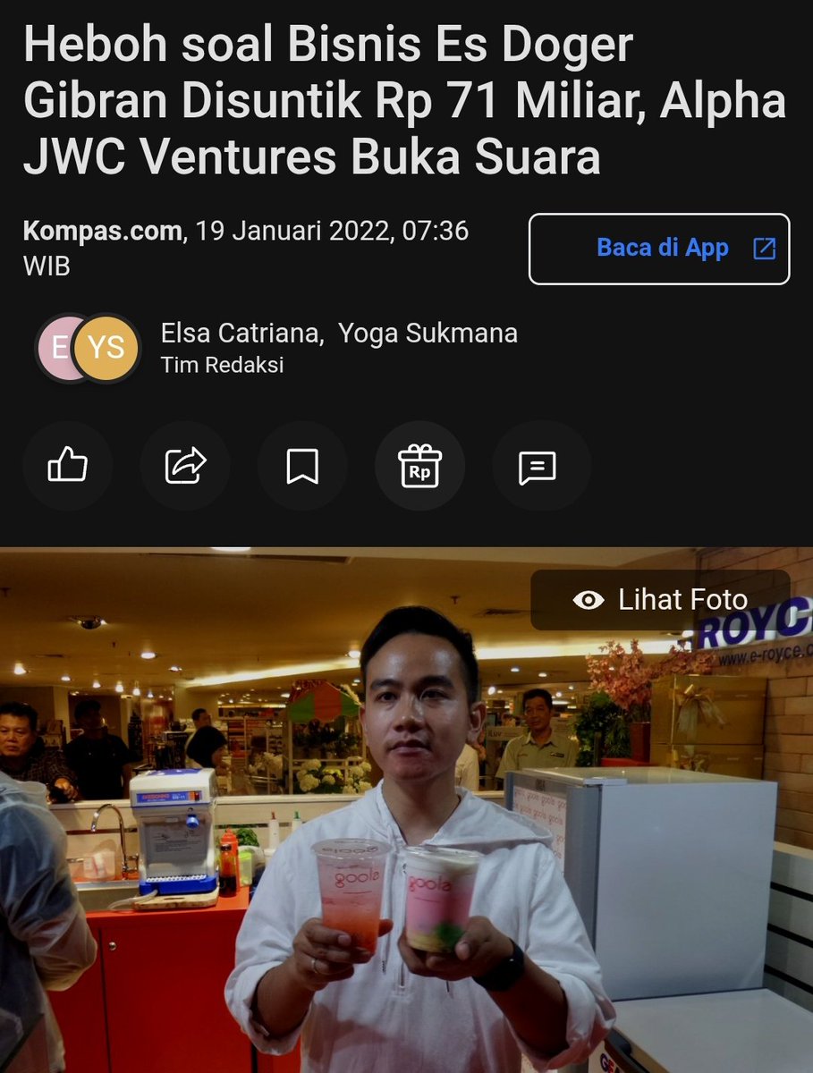 Saat itu, saat jadi anaknya presiden 🫰