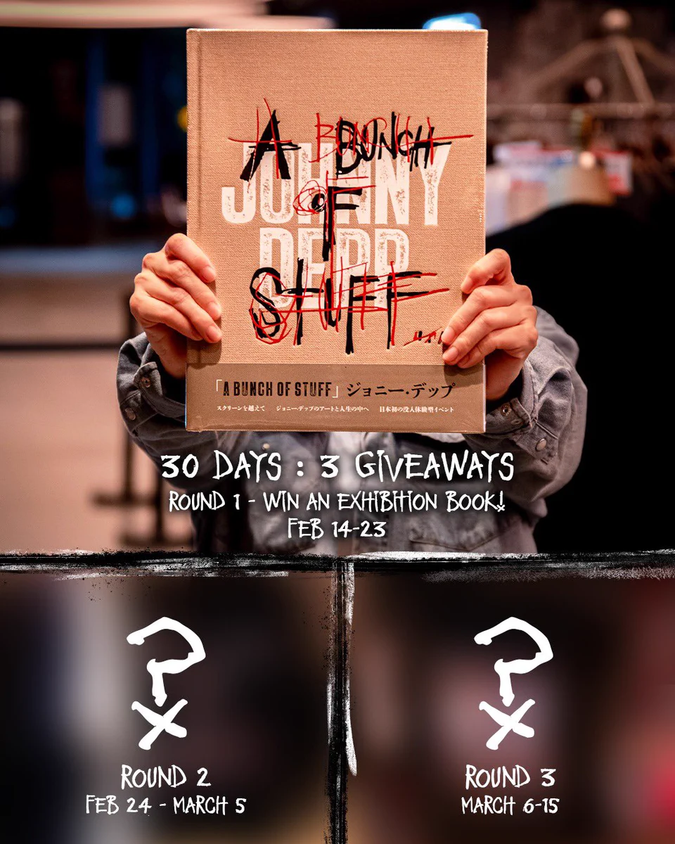 A Bunch of Stuff by Johnny Depp (@jdabunchofstuff) / X